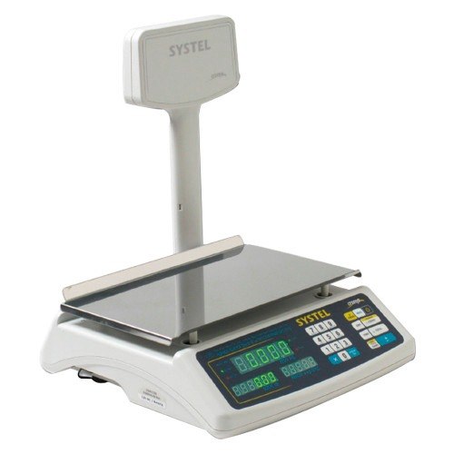 Balanza Comercial Digital 31Kg Con Mástil Croma